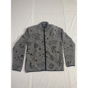 Pre-Owned Mens Large Grey Black Primitive Sweater